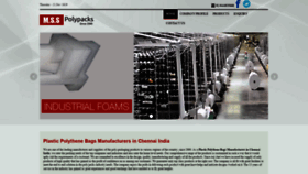 What Polybagmanufacturers.in website looked like in 2019 (4 years ago)