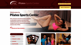 What Pilatessportscenter.com website looked like in 2019 (4 years ago)