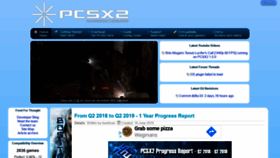 What Pcsx2.net website looked like in 2019 (4 years ago)
