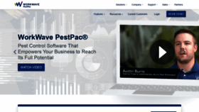 What Pestpac.com website looked like in 2019 (4 years ago)