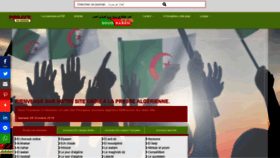 What Pressealgerie.fr website looked like in 2019 (4 years ago)
