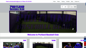What Portlandbaseballclub.com website looked like in 2019 (4 years ago)