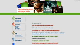 What Planningfamilialath.be website looked like in 2019 (4 years ago)