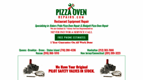 What Pizzaovenrepairs.com website looked like in 2019 (4 years ago)