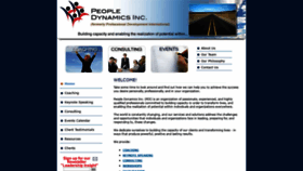 What Peopledynamicsinc.com website looked like in 2019 (4 years ago)