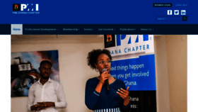 What Pmi-ghana.org website looked like in 2019 (4 years ago)