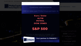 What Phillipcapital.com.tr website looked like in 2019 (4 years ago)