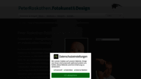 What Peterroskothen.de website looked like in 2019 (4 years ago)