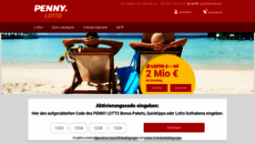 What Penny-lotto.de website looked like in 2019 (4 years ago)