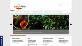 What Papayasanaya.com website looked like in 2019 (4 years ago)