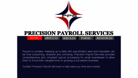 What Precisionpayrollservice.com website looked like in 2019 (4 years ago)