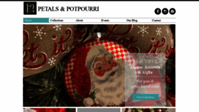 What Petalsandpotpourri.com website looked like in 2019 (4 years ago)