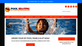 What Poolheat.co.za website looked like in 2019 (4 years ago)