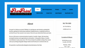 What Proprint.us website looked like in 2019 (5 years ago)