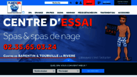 What Planete-spa.com website looked like in 2019 (4 years ago)