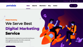 What Portalnix.com website looked like in 2019 (5 years ago)