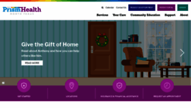 What Prismhealthntx.org website looked like in 2019 (4 years ago)