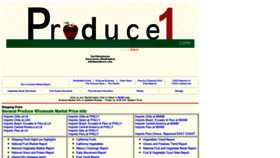 What Produceone.com website looked like in 2019 (4 years ago)
