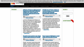 What Pianetauniversitario.com website looked like in 2019 (4 years ago)