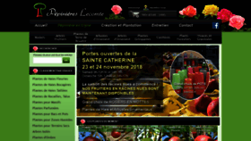 What Pepinieres-lecomte.com website looked like in 2019 (4 years ago)
