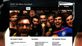 What Post-handball.at website looked like in 2019 (4 years ago)