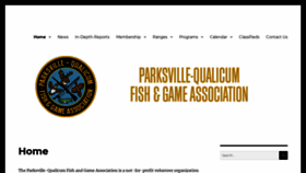 What Pqfg.org website looked like in 2019 (4 years ago)