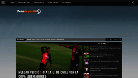 What Perudeporte.com website looked like in 2019 (4 years ago)