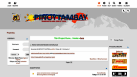 What Pinoycyberkada.com website looked like in 2019 (4 years ago)