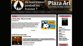 What Plaza-art.be website looked like in 2019 (4 years ago)