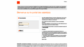 What Portailsalaries.orange.com website looked like in 2019 (4 years ago)