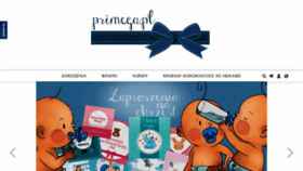 What Primega.pl website looked like in 2019 (4 years ago)