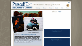What Prescottwi.com website looked like in 2019 (4 years ago)