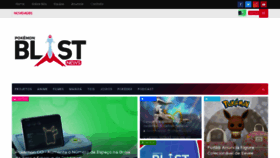 What Poke-blast-news.net website looked like in 2019 (4 years ago)