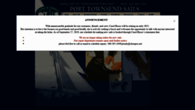 What Porttownsendsails.com website looked like in 2019 (4 years ago)