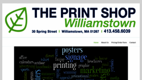 What Printshopwilliamstown.com website looked like in 2019 (4 years ago)