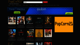 What Popcorn21.xyz website looked like in 2019 (4 years ago)