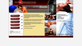 What Physio-hettstedt.de website looked like in 2019 (4 years ago)