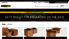 What Packagingprice.com website looked like in 2019 (4 years ago)