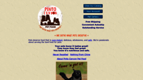 What Pintocanyon.com website looked like in 2019 (4 years ago)