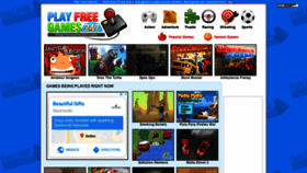 What Playfreegames247.com website looked like in 2019 (4 years ago)