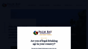 What Palmbay.com website looked like in 2019 (4 years ago)