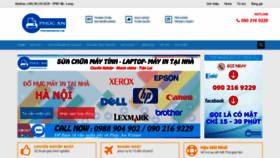 What Phucanprinter.com website looked like in 2019 (4 years ago)