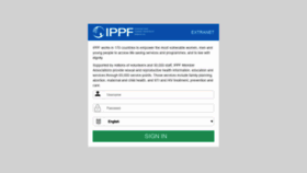 What Prism.ippf.org website looked like in 2019 (4 years ago)