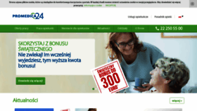 What Promedica24.pl website looked like in 2019 (4 years ago)