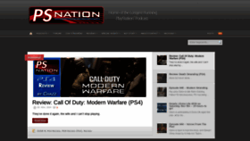 What Psnation.org website looked like in 2019 (4 years ago)