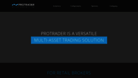 What Protrader.net website looked like in 2019 (4 years ago)