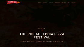 What Pizzafestival.com website looked like in 2019 (4 years ago)