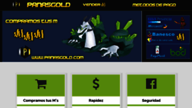 What Panasgold.com website looked like in 2019 (4 years ago)