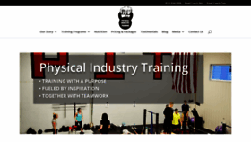 What Physicalindustrytraining.com website looked like in 2019 (4 years ago)