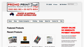 What Promoprintdirect.com.au website looked like in 2019 (4 years ago)